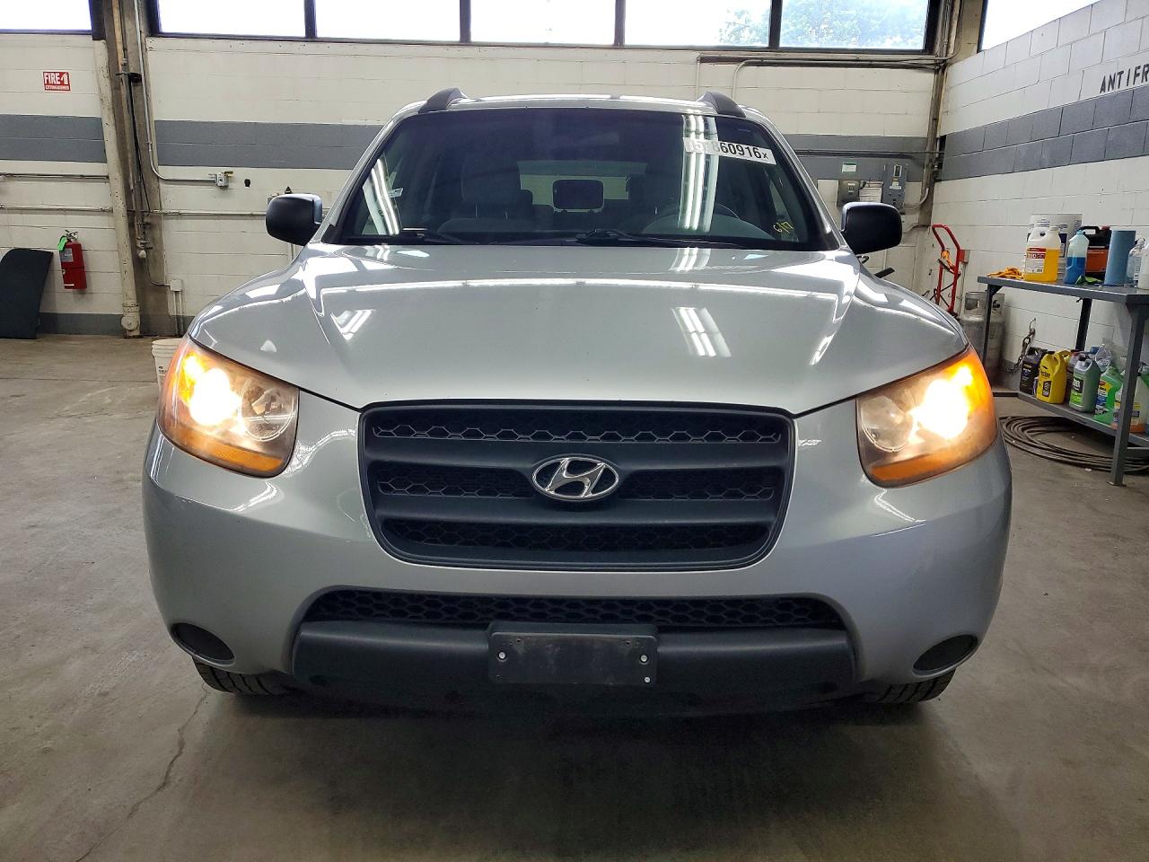 2009 Hyundai Santa Fe Gls Silver vin: 5NMSG13D19H291081