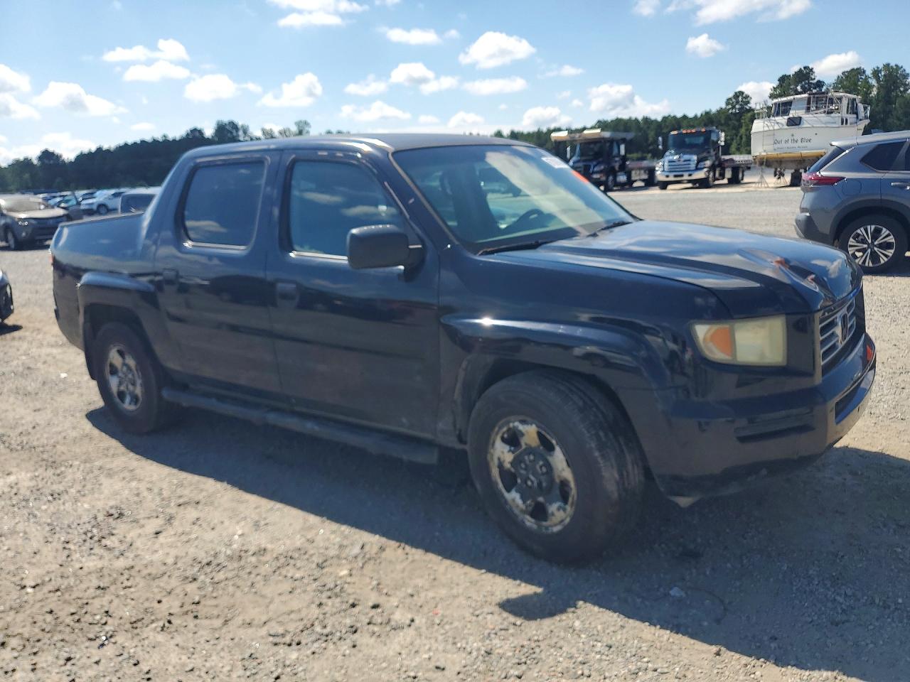 2006 Honda Ridgeline Rt Black vin: 2HJYK16296H562202