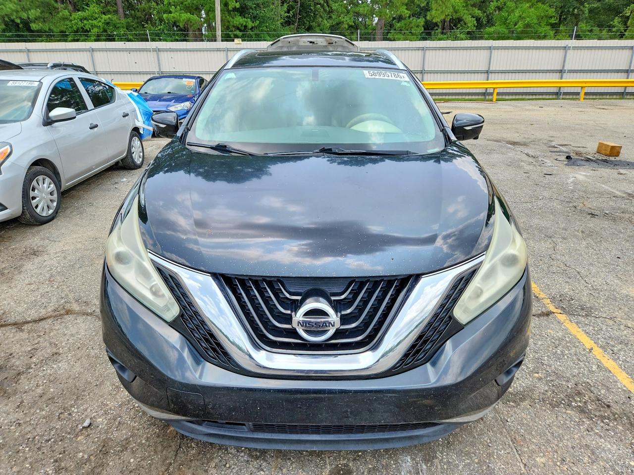 2015 Nissan Murano Platinum Черный vin: 5N1AZ2MG5FN206564