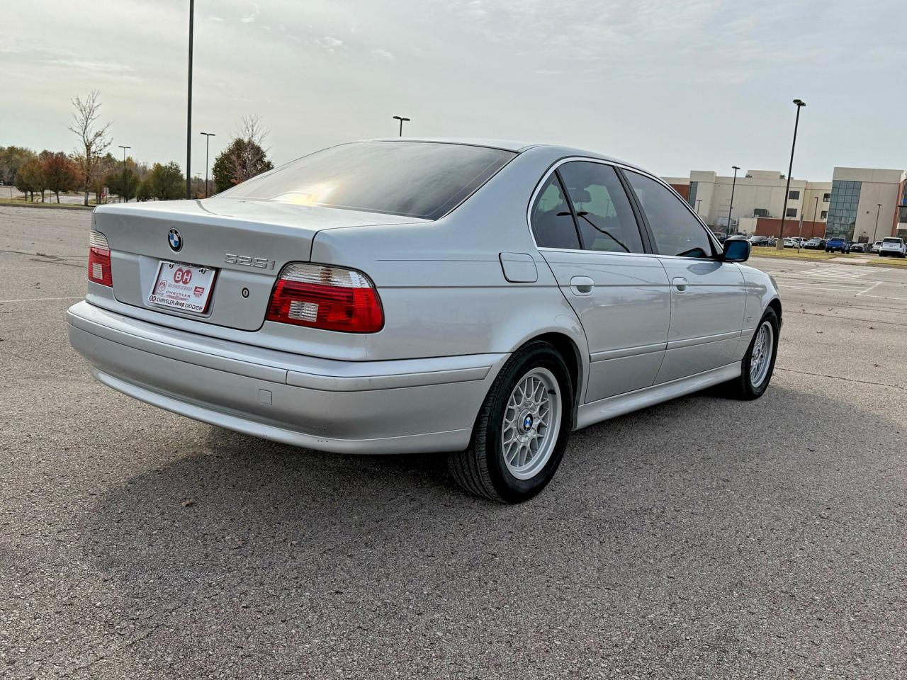 2002 Bmw 525 I Automatic Silver vin: WBADT43412GY96539