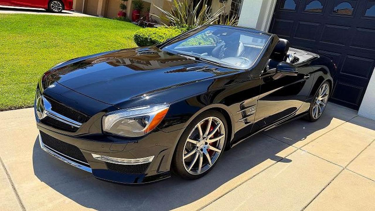 2014 Mercedes-benz Sl 65 Amg Black vin: WDDJK7KA5EF023037