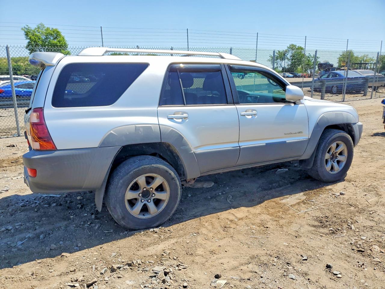 2003 Toyota 4runner Sport Edition Silver vin: JTEBT14R738003607
