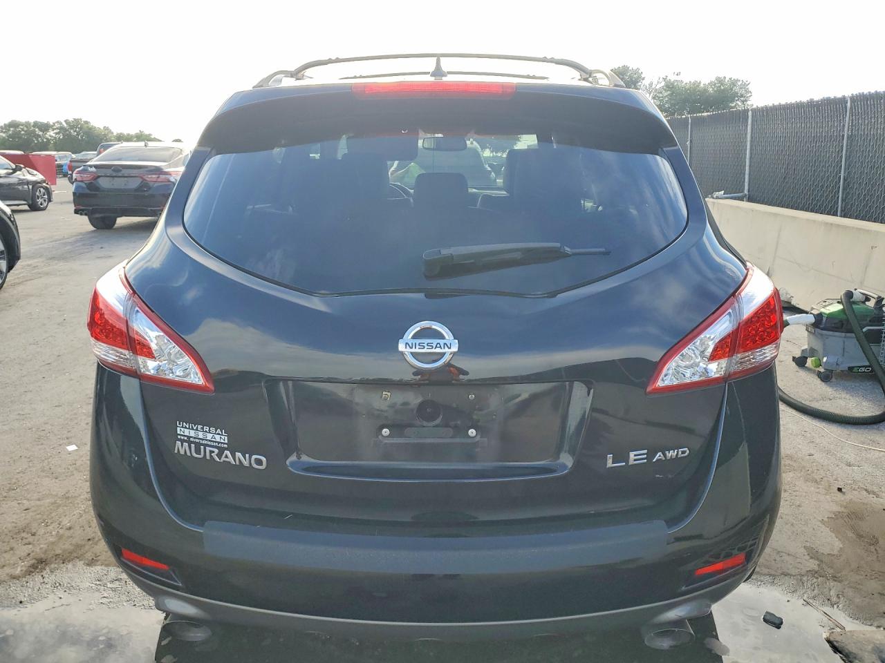 2012 Nissan Murano S Черный vin: JN8AZ1MW1CW227377
