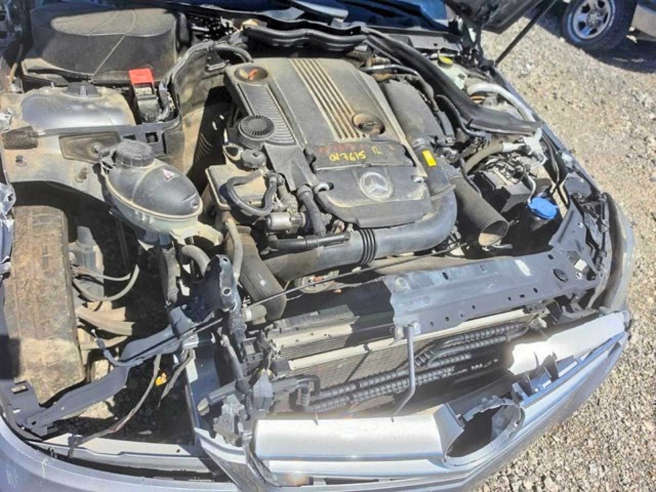 2012 Mercedes-benz C 250 Gray vin: WDDGJ4HB2CF792300