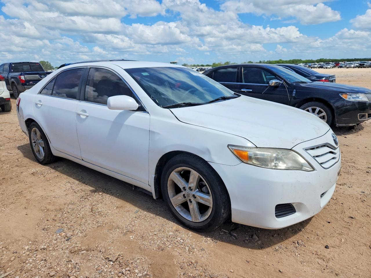 2010 Toyota Camry Le Белый vin: 4T1BF3EK7AU535657