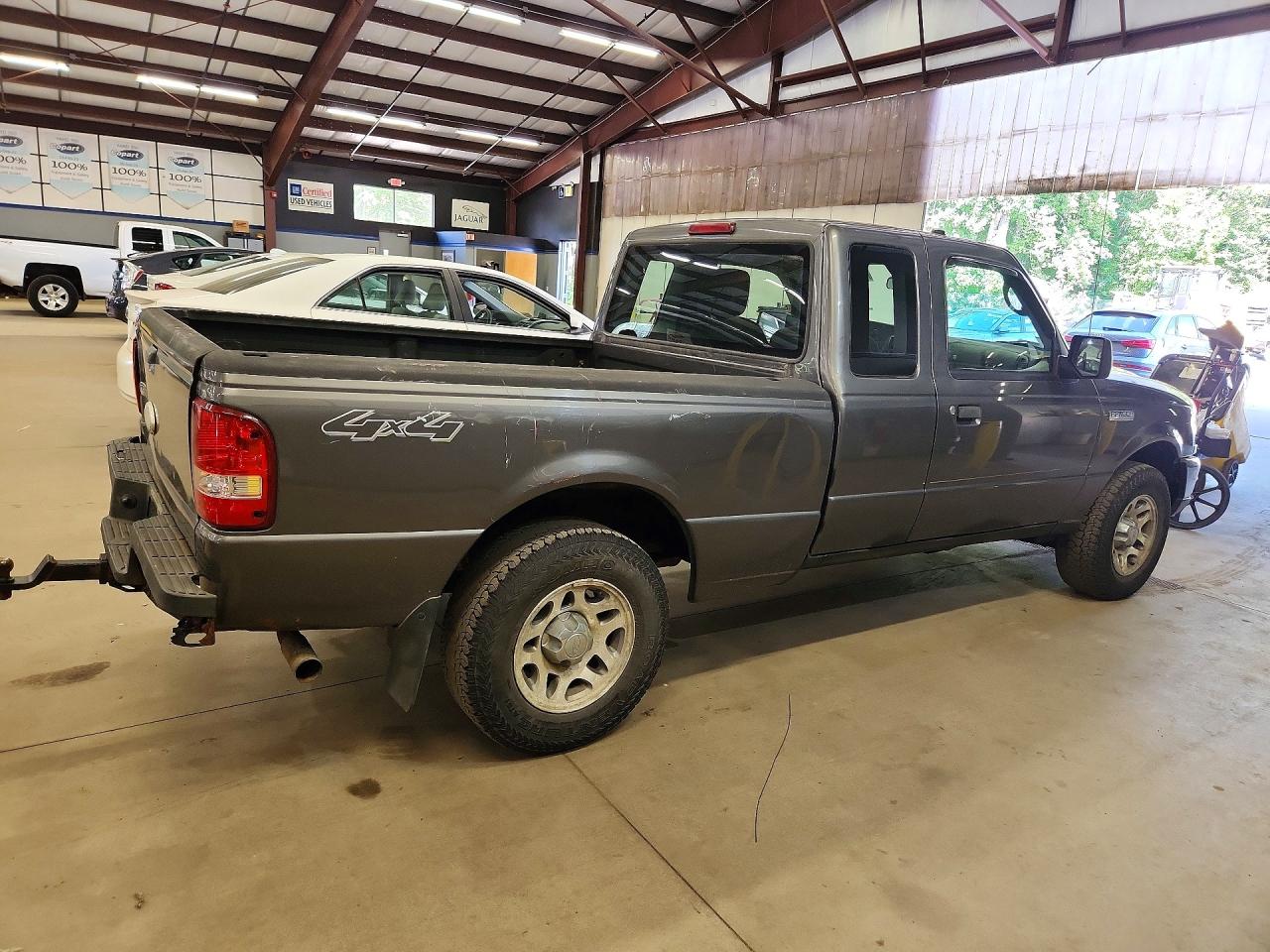 2010 Ford Ranger Super Cab Gray vin: 1FTLR4FE0APA52279