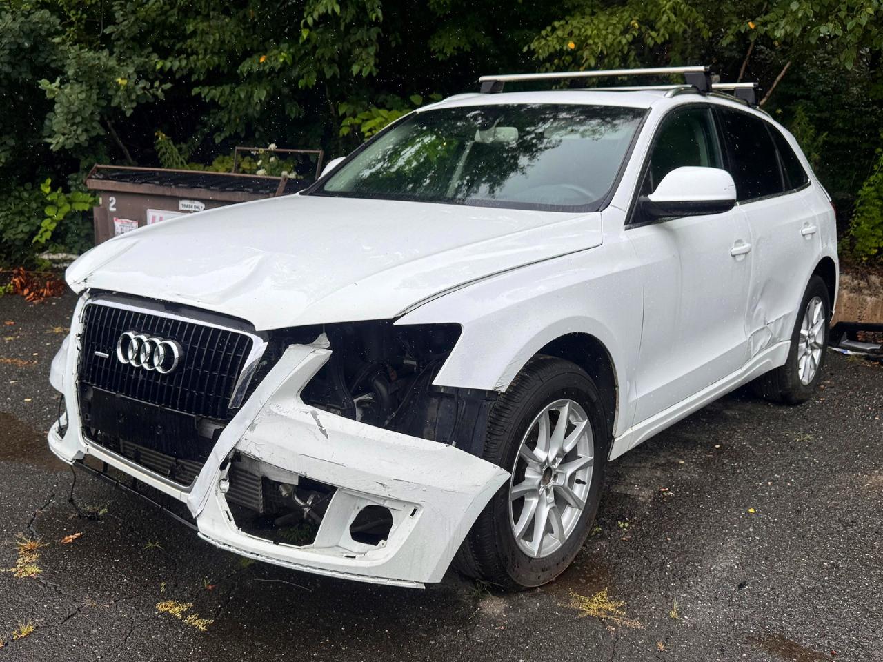 2012 Audi Q5 Premium Plus Белый vin: WA1LFAFP0CA06698