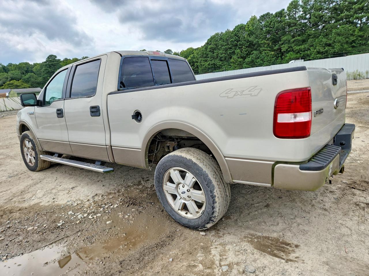 2006 Ford F150 Supercrew Tan vin: 1FTPW14566FB60155