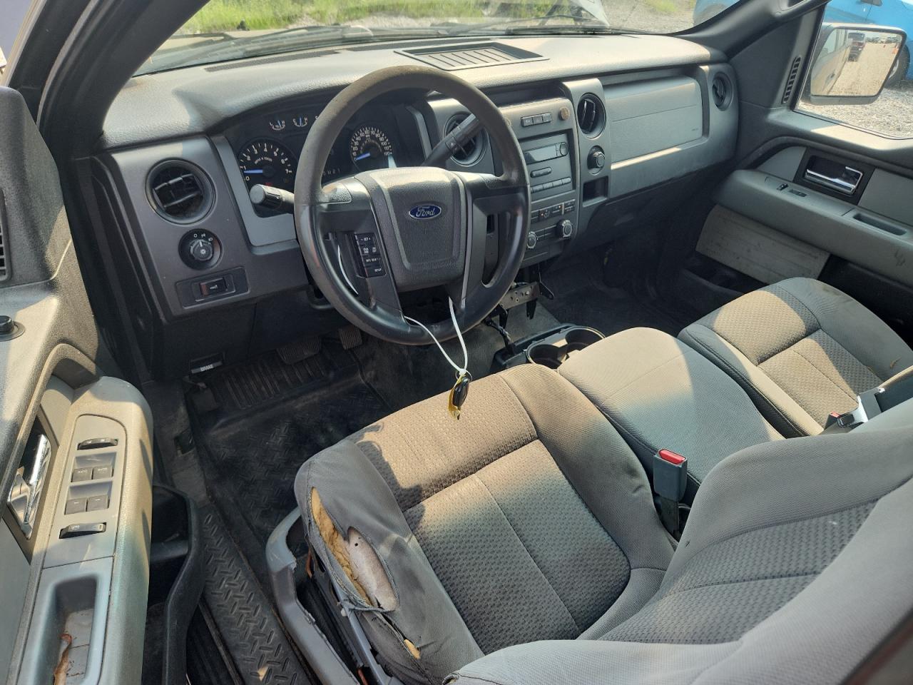 2012 Ford F150 Super Cab Black vin: 1FTFX1EF4CFC82153