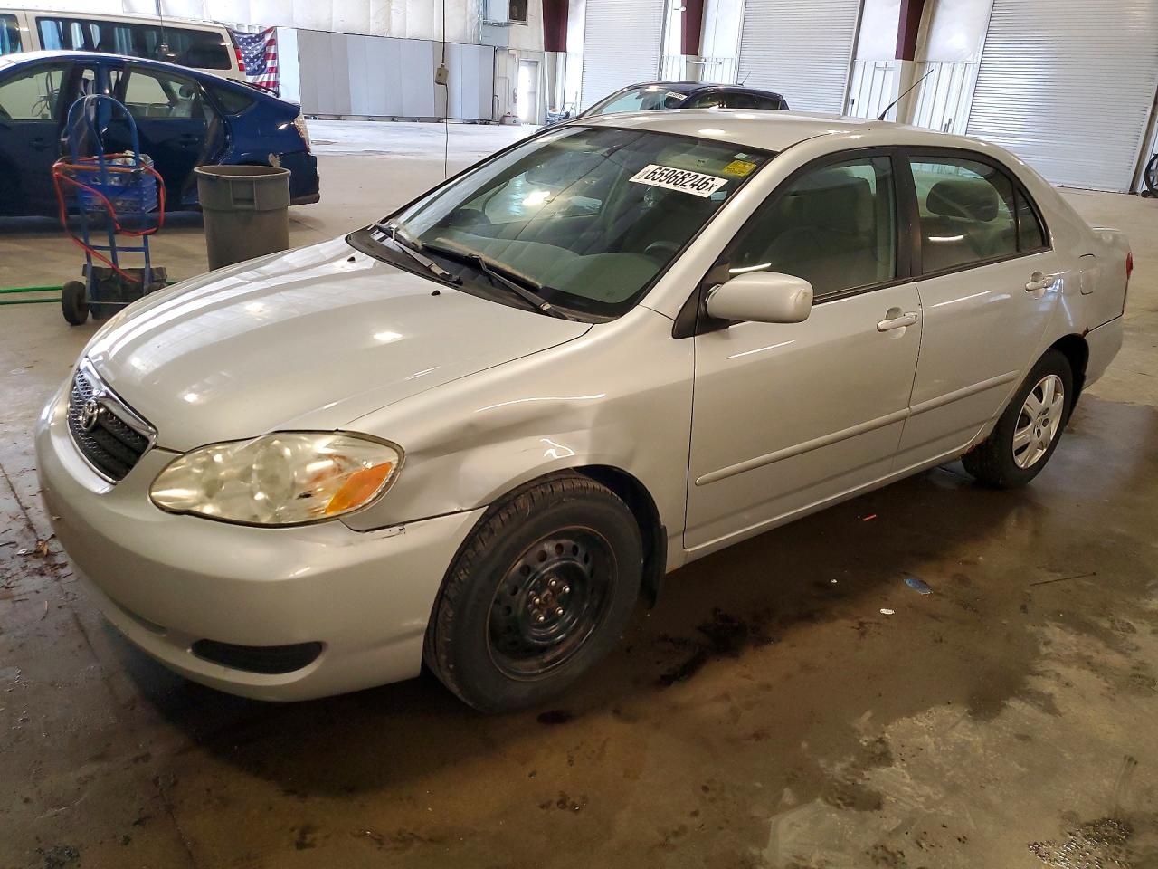 2007 Toyota Corolla Le Silver vin: 1NXBR30E57Z901956