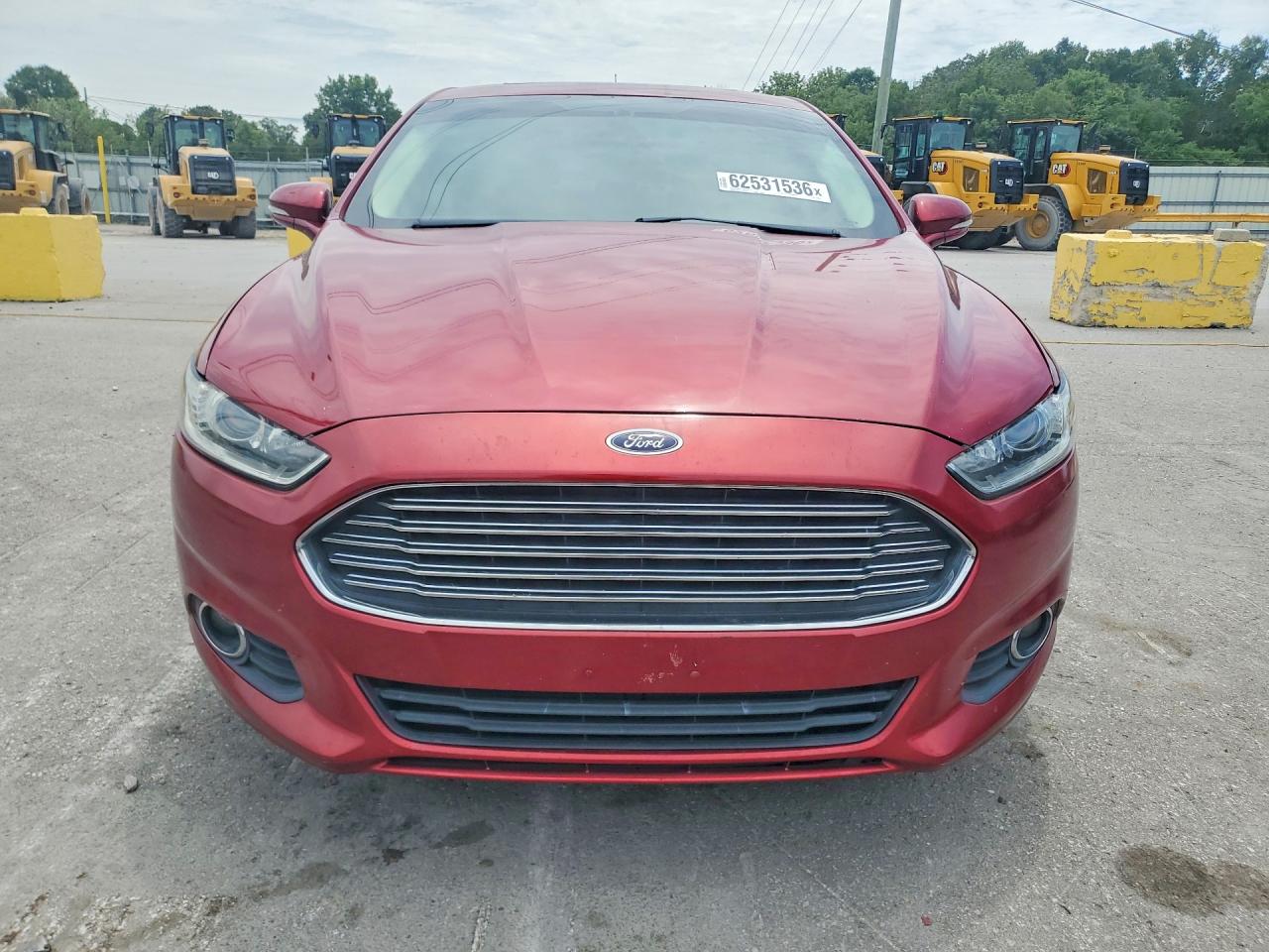 2013 Ford Fusion Se Hybrid Red vin: 3FA6P0LUXDR232976