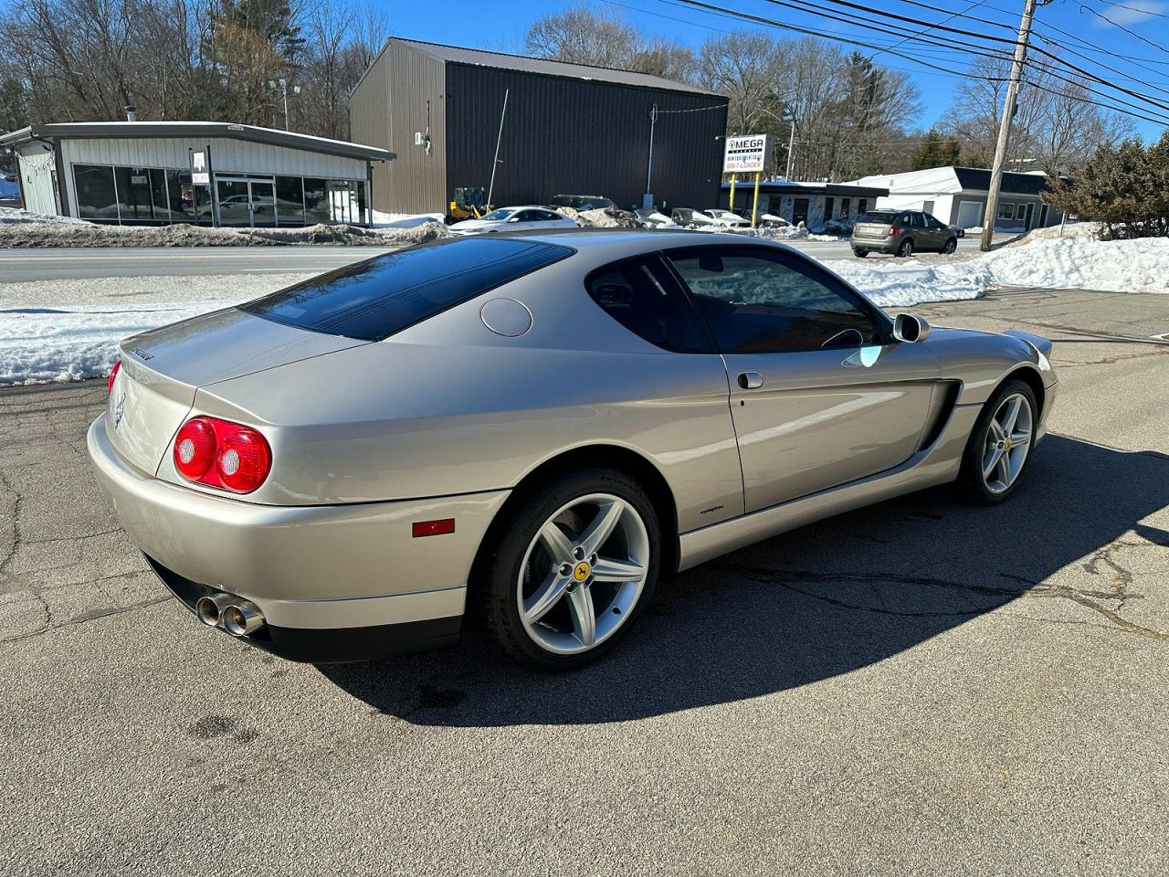 2000 Ferrari 456 Mgta Gold vin: ZFFWP50A8Y0118547