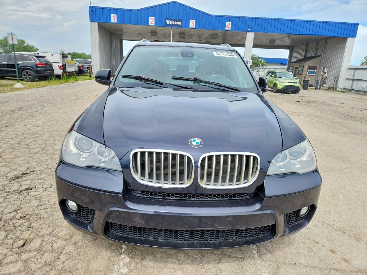 2013 Bmw X5 Xdrive50i Black vin: 5UXZV8C55D0C16500