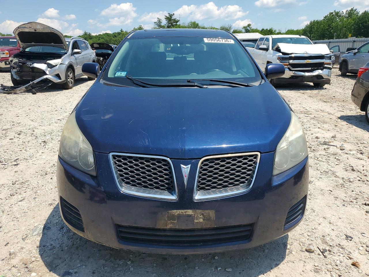 2009 Pontiac Vibe Синий vin: 5Y2SP67079Z462500