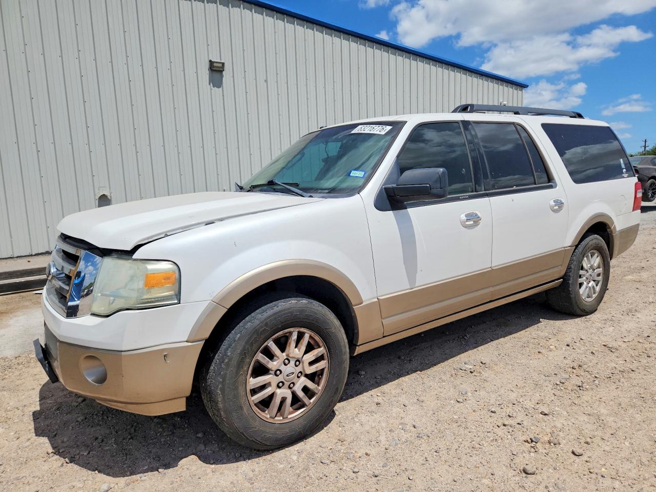 2013 Ford Expedition El Xlt White vin: 1FMJK1H58DEF26949