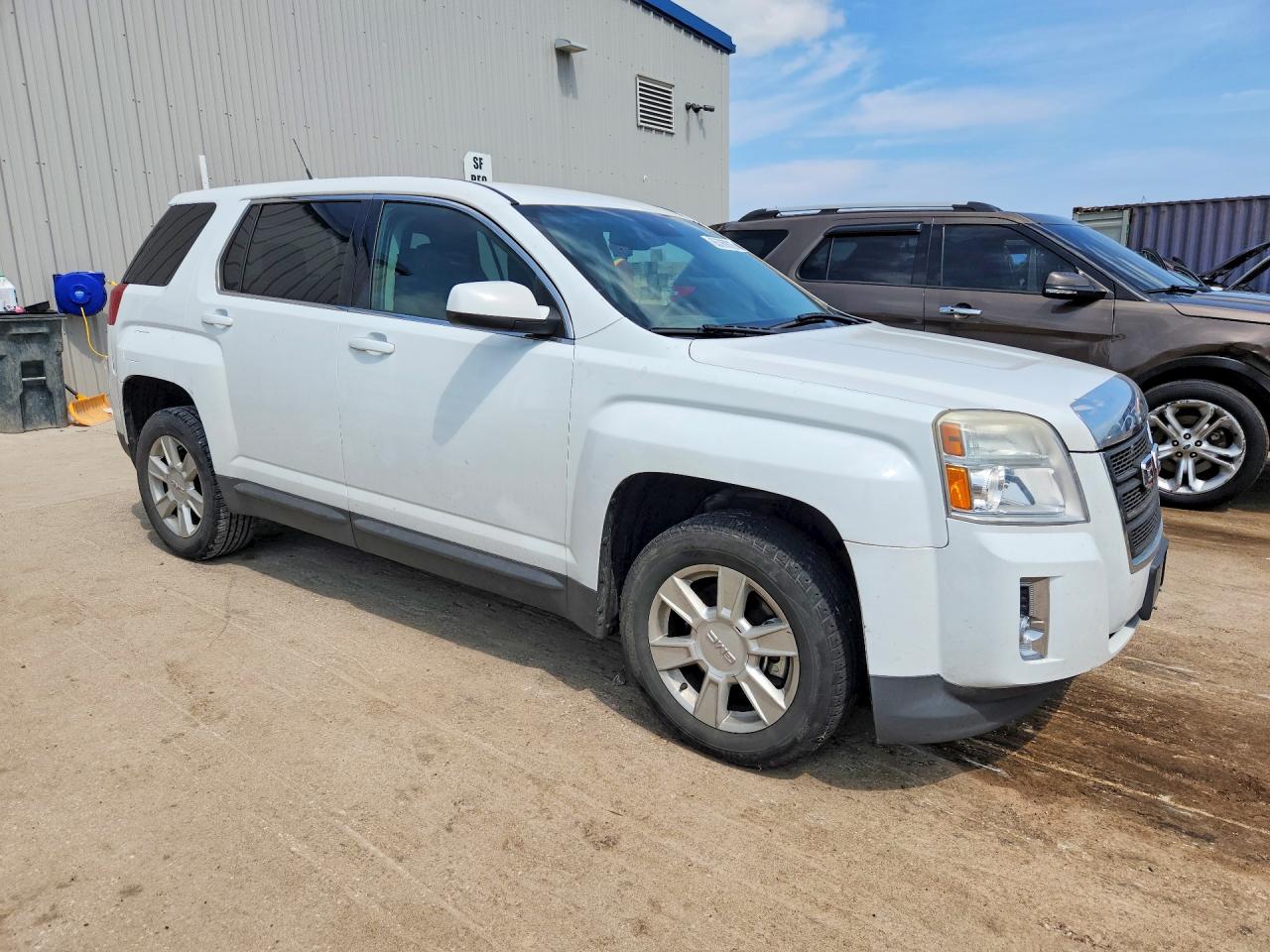 2013 Gmc Terrain Sle Белый vin: 2GKALMEKXD6150924