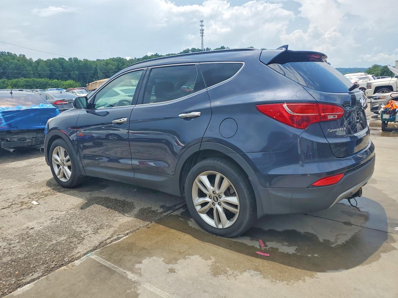 2014 Hyundai Santa Fe Sport 2.0t Blue vin: 5XYZU3LA1EG169236
