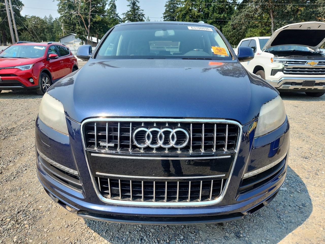 2014 Audi Q7 Prestige Blue vin: WA1VMAFEXED005512