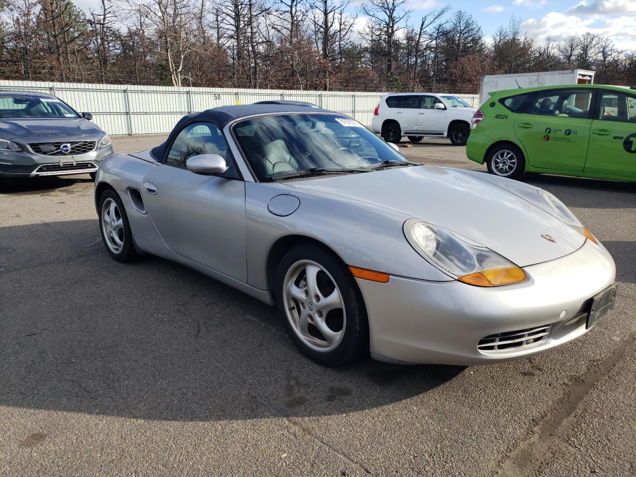1997 Porsche Boxster Silver vin: WP0CA298XVS622891