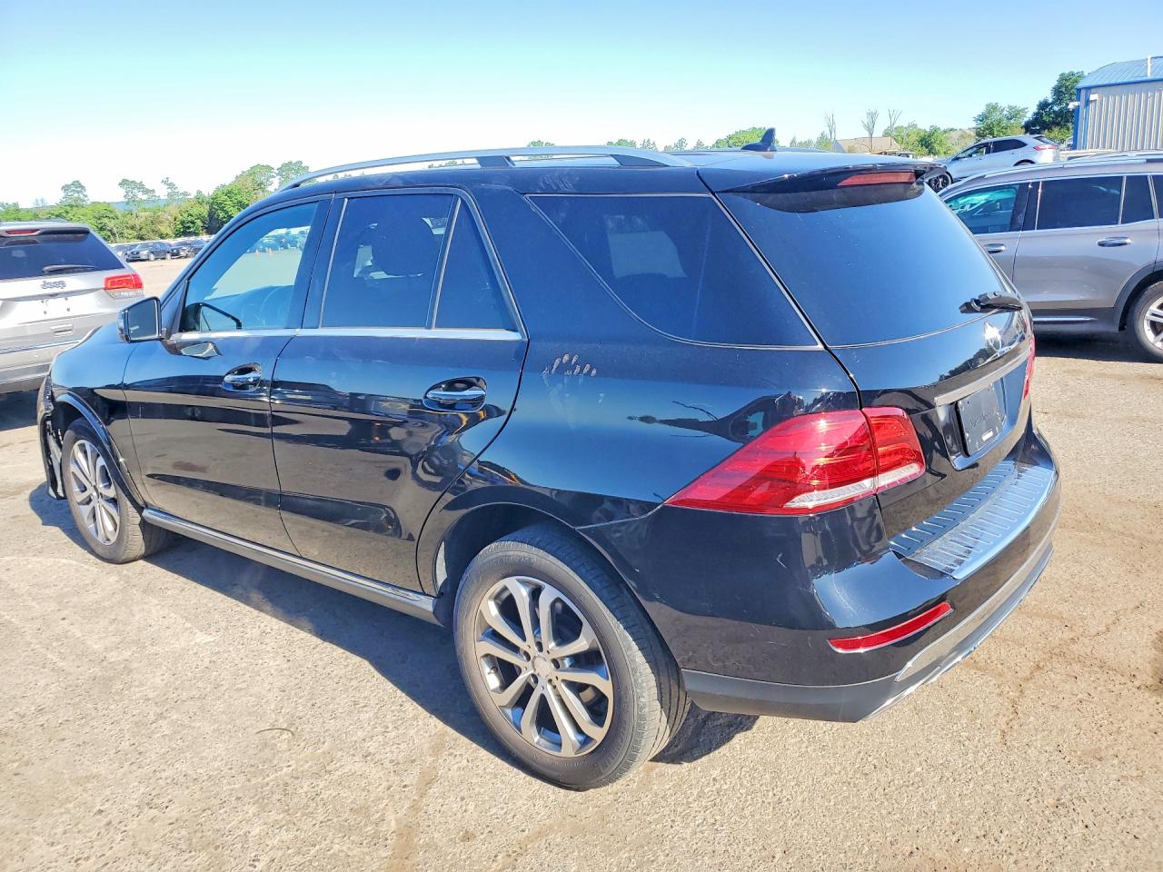 2016 Mercedes-benz Gle 350 Black vin: 4JGDA5JB6GA803651