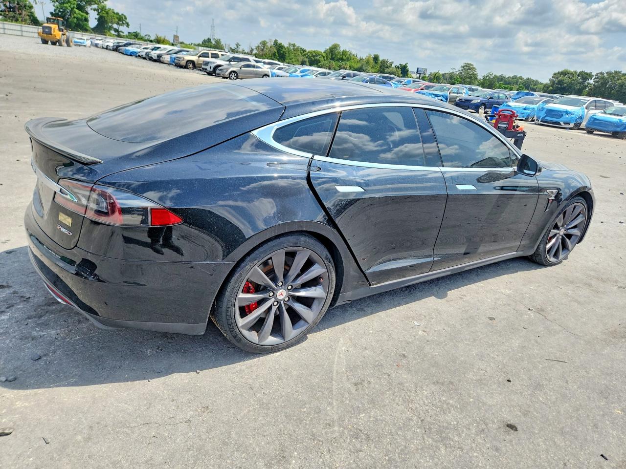 2014 Tesla Model S Black vin: 5YJSA1H25EFP64873