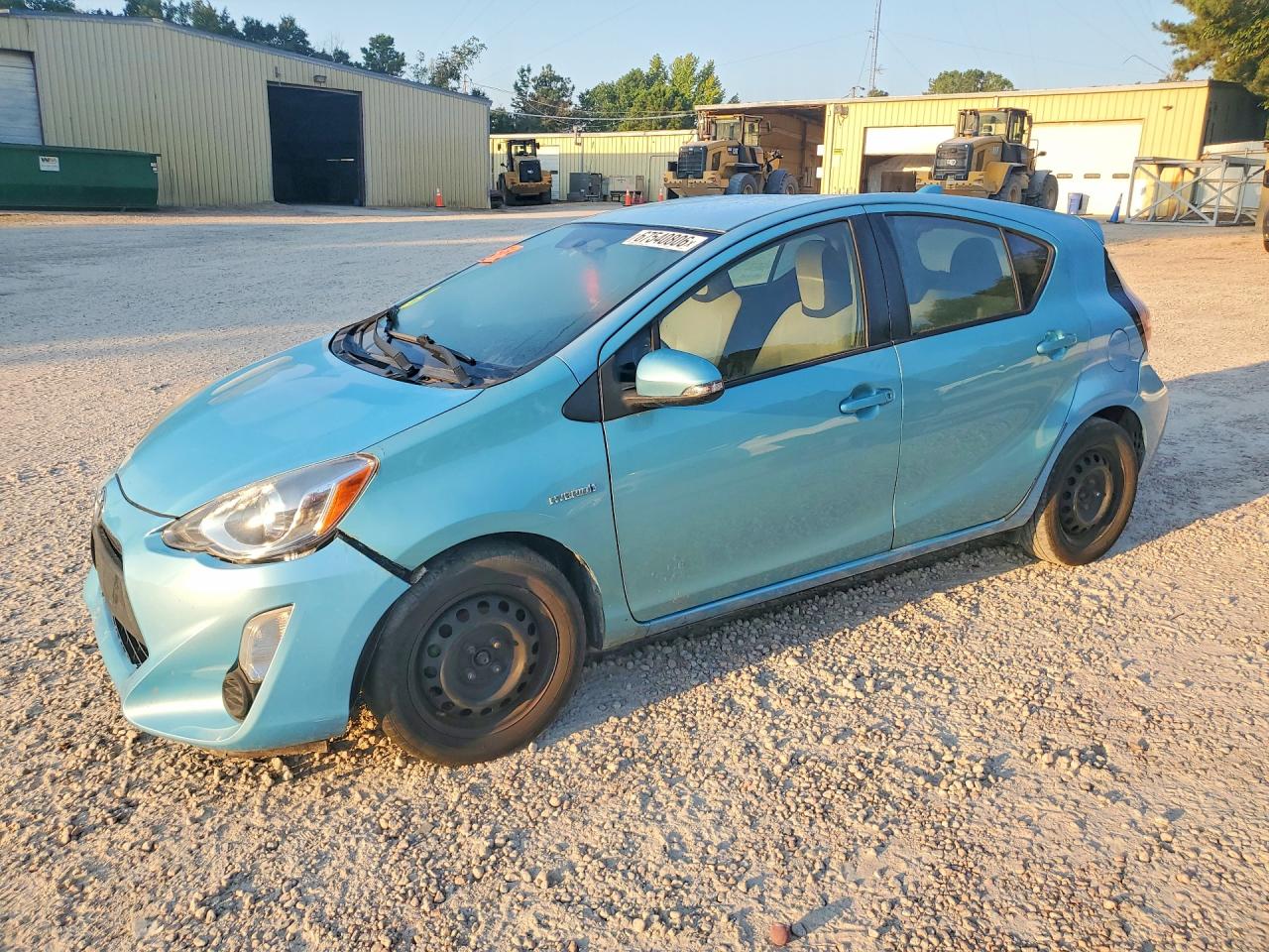 2015 Toyota Prius C One Blue vin: JTDKDTB34F1091847