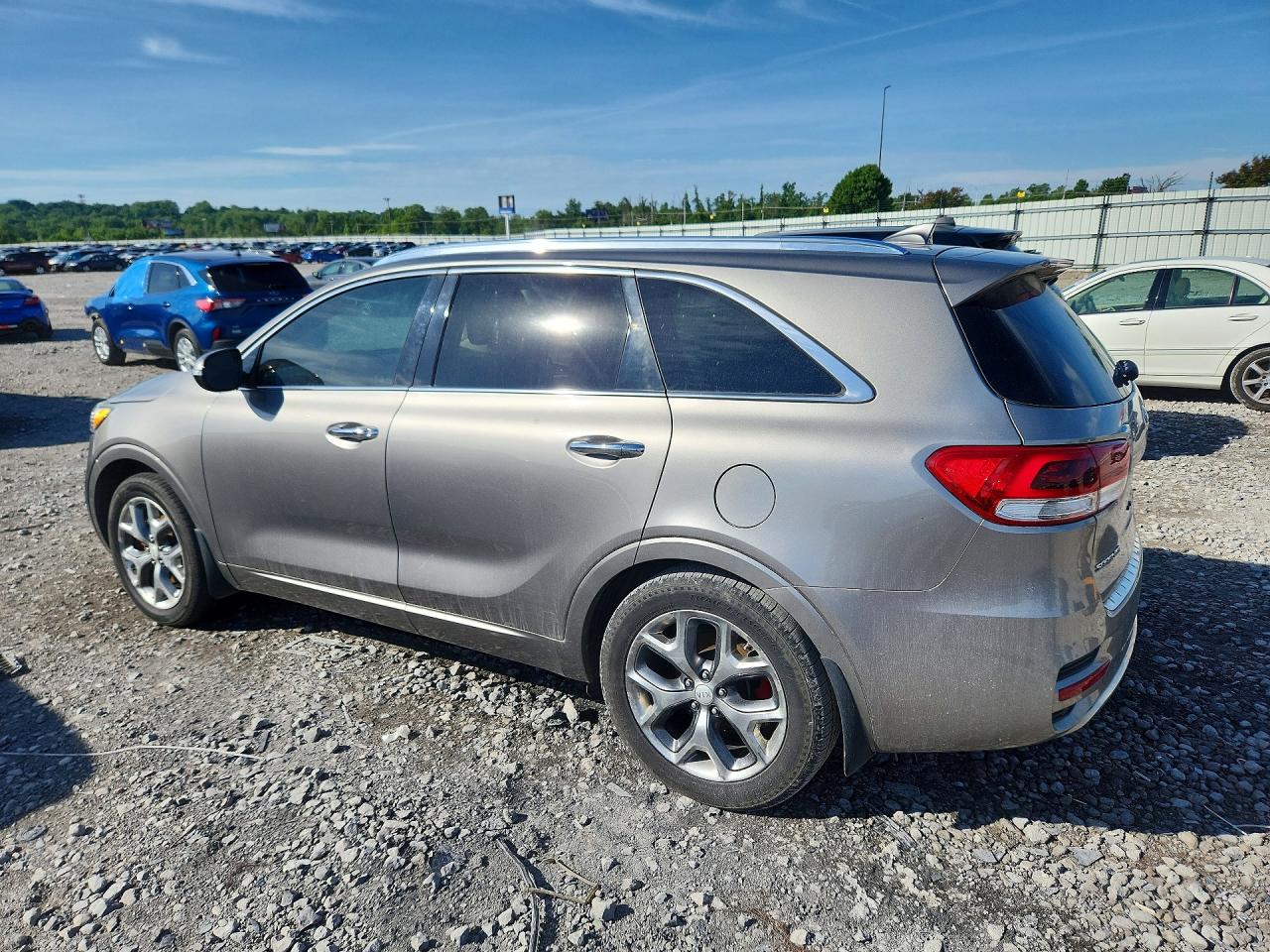 2017 Kia Sorento Sx V6 Gray vin: 5XYPK4A54HG251166