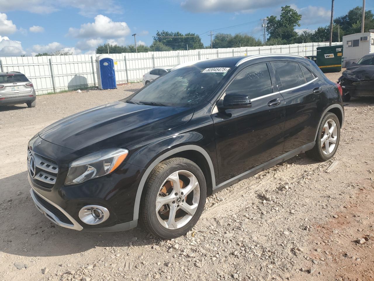 2019 Mercedes-benz Gla 250 Черный vin: WDCTG4EB8KJ579482