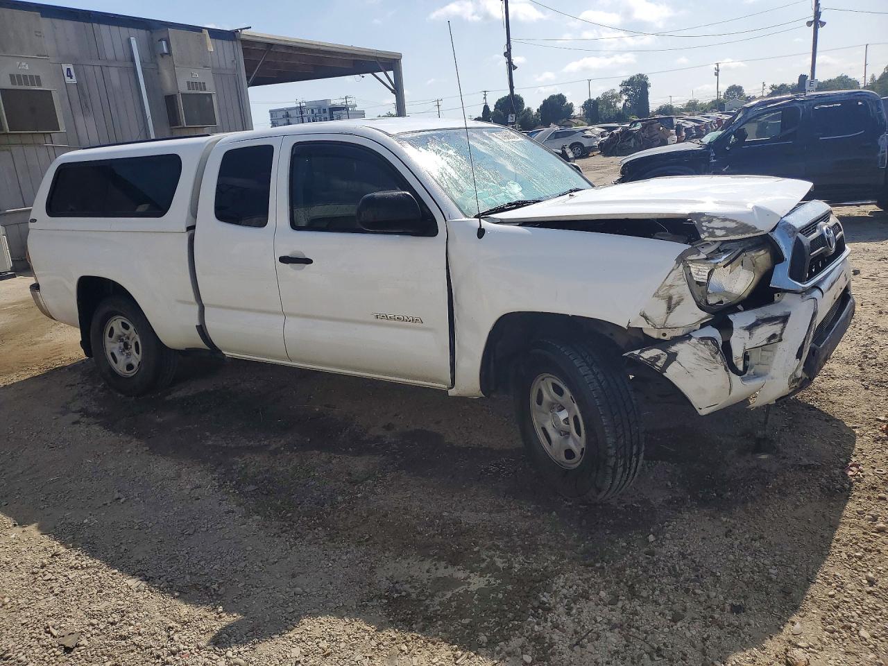 2013 Toyota Tacoma Access Cab Белый vin: 5TFTX4CN8DX032523