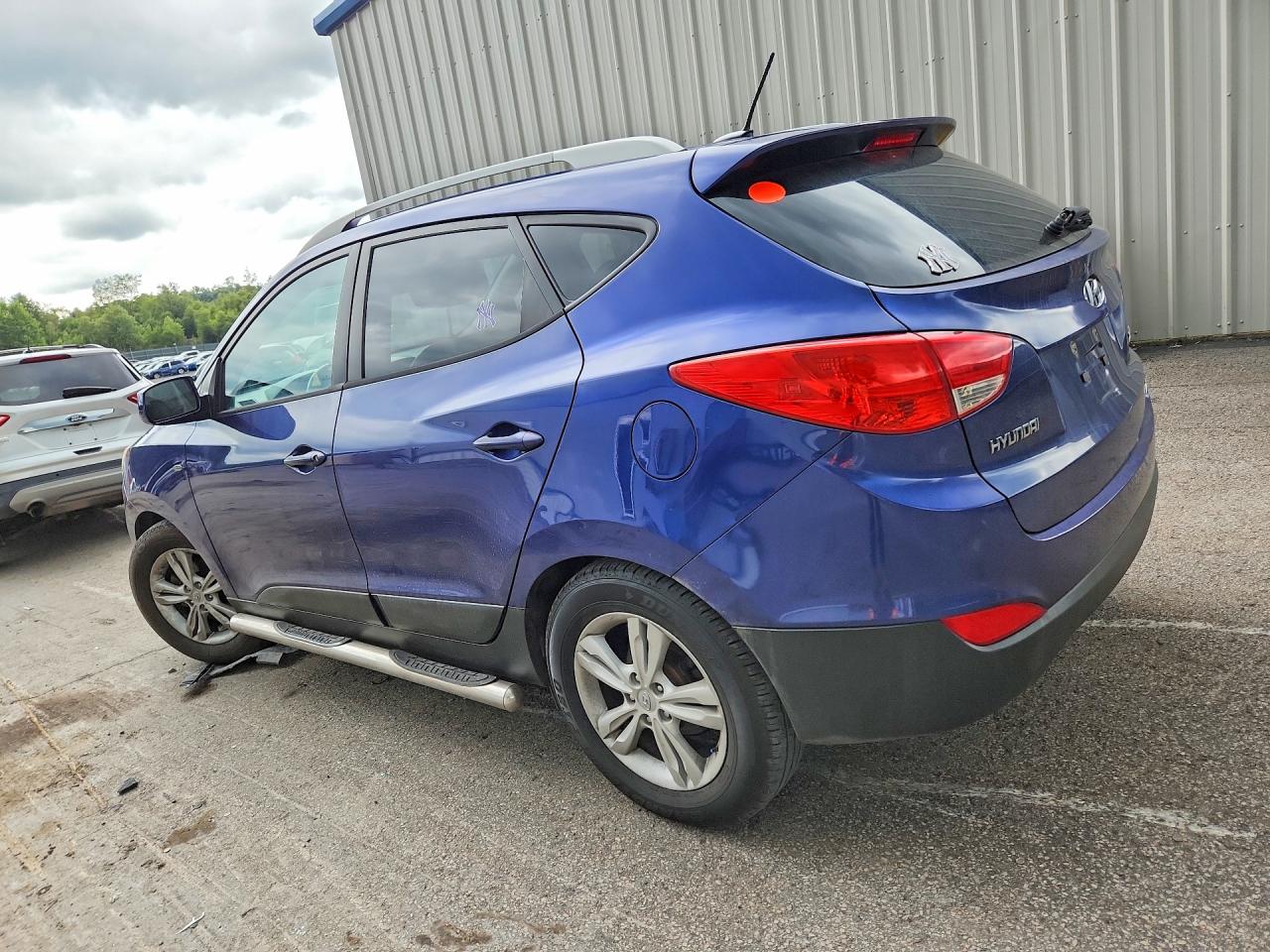 2011 Hyundai Tucson Gls Blue vin: KM8JUCAC4BU200843