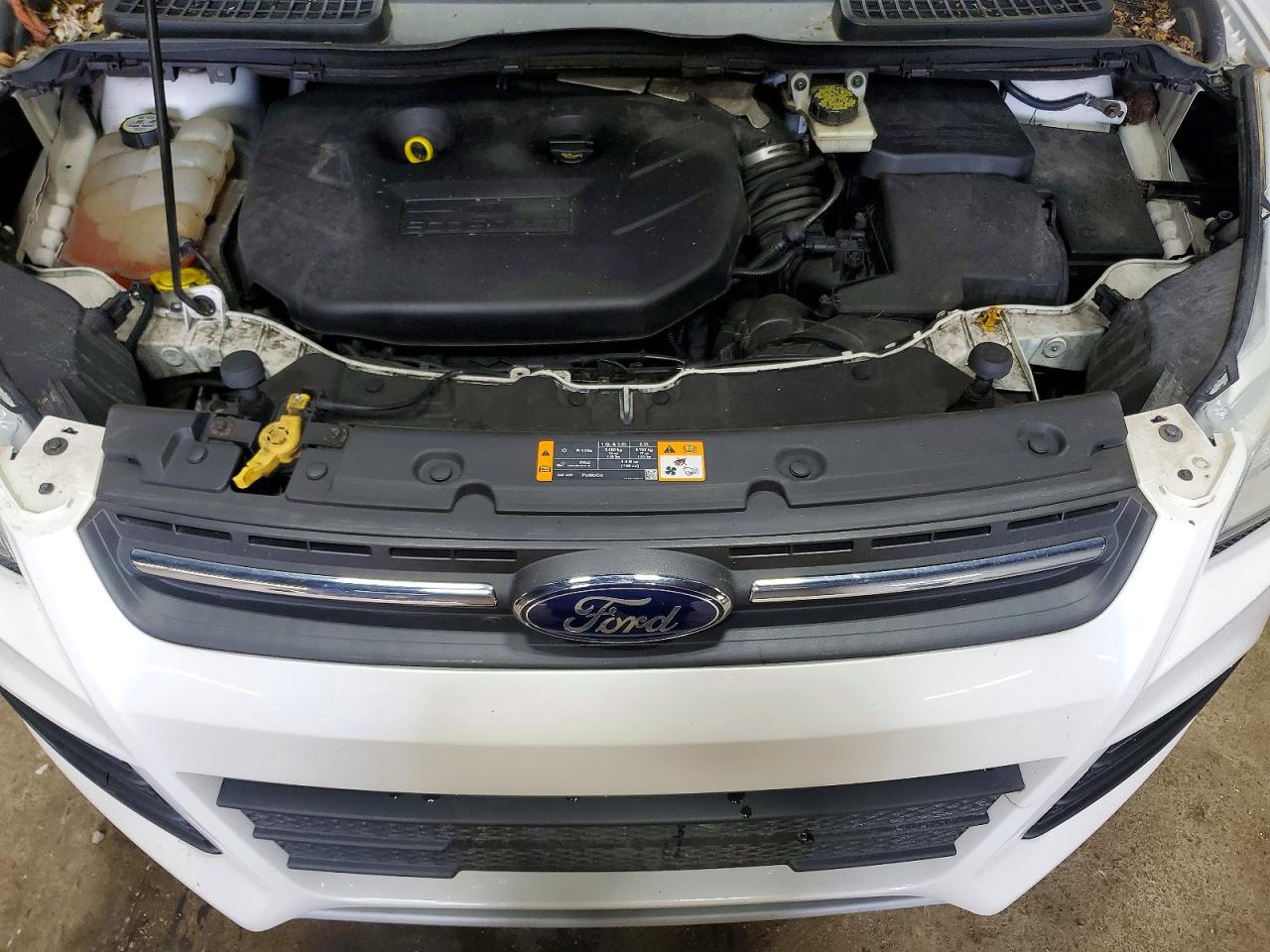 2013 Ford Escape Se Белый vin: 1FMCU9G96DUA14845