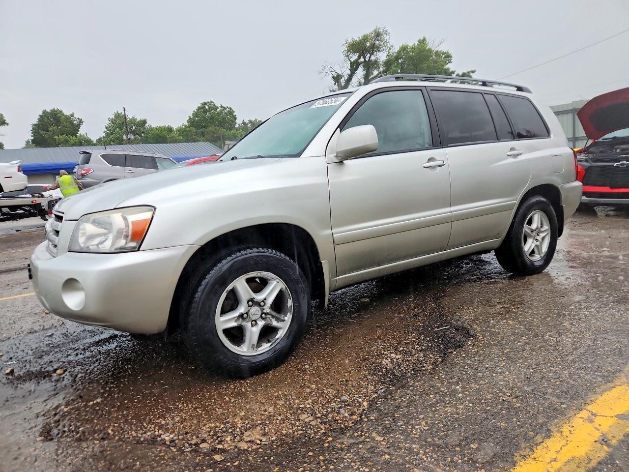 2006 Toyota Highlander Limited Silver vin: JTEEP21A360167977