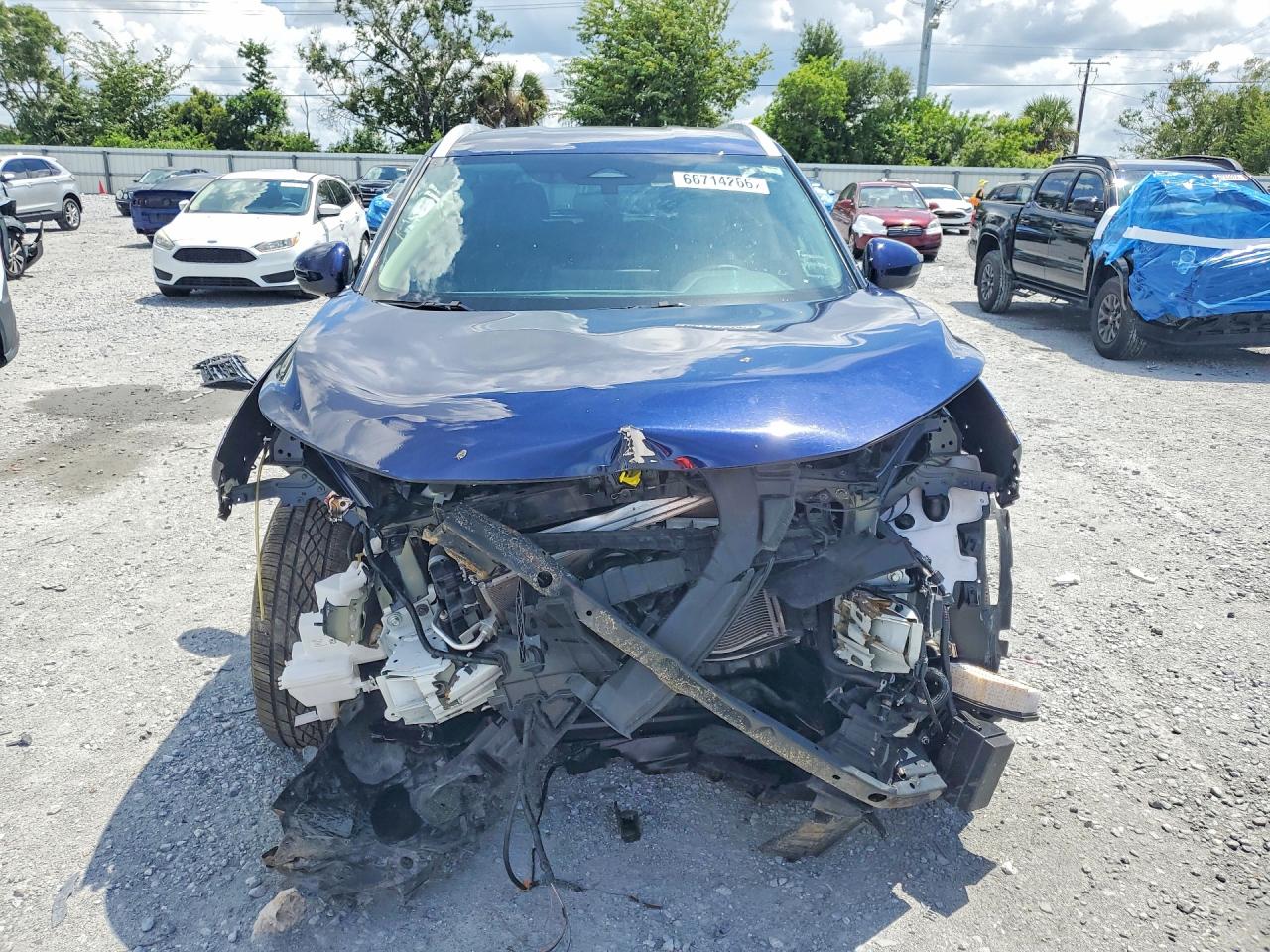 2026 Nissan Rogue Sl Blue vin: 5N1BT3CA6TC687652