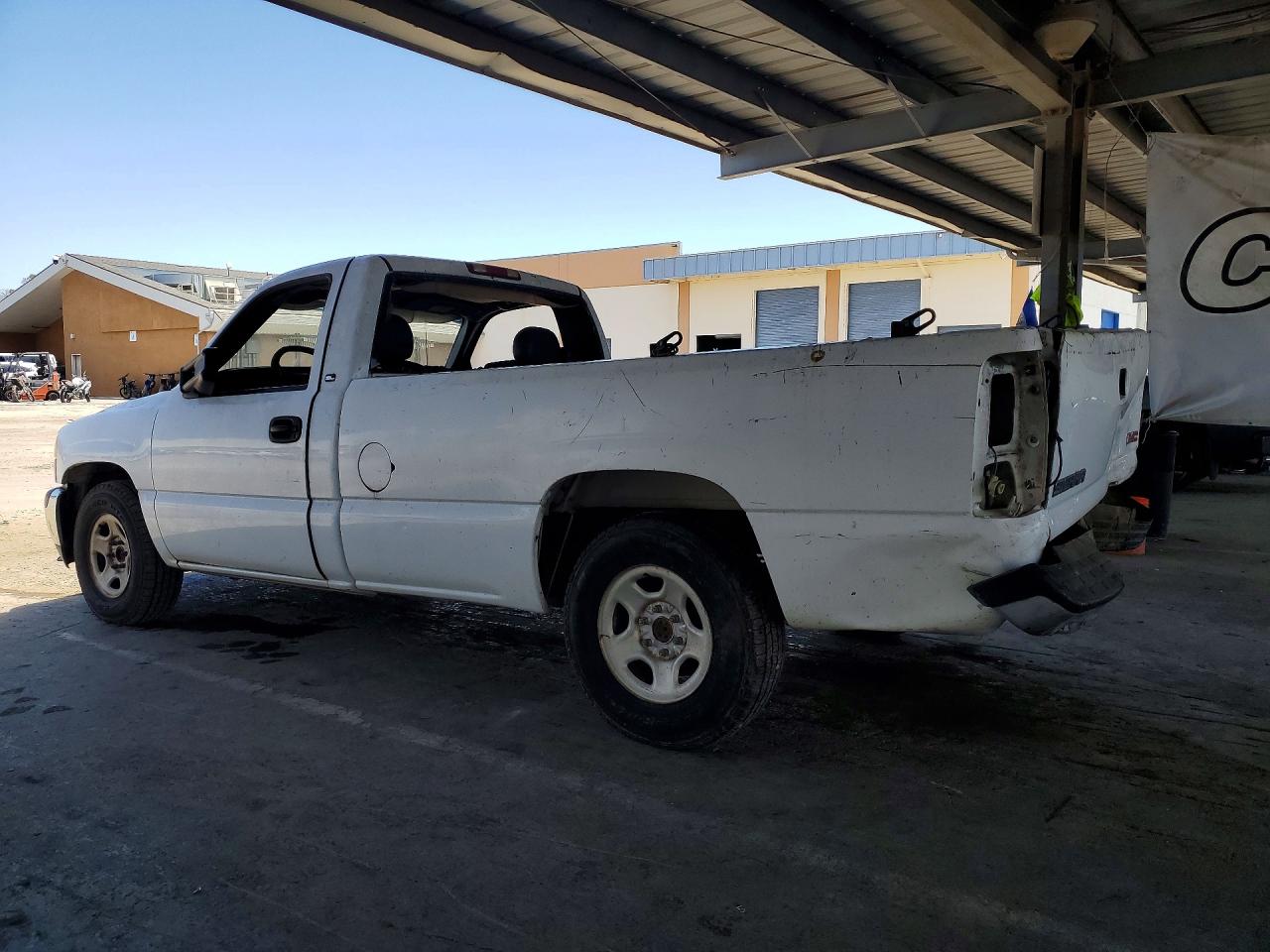 2001 Gmc New Sierra C1500 White vin: 1GTEC14W41Z193994