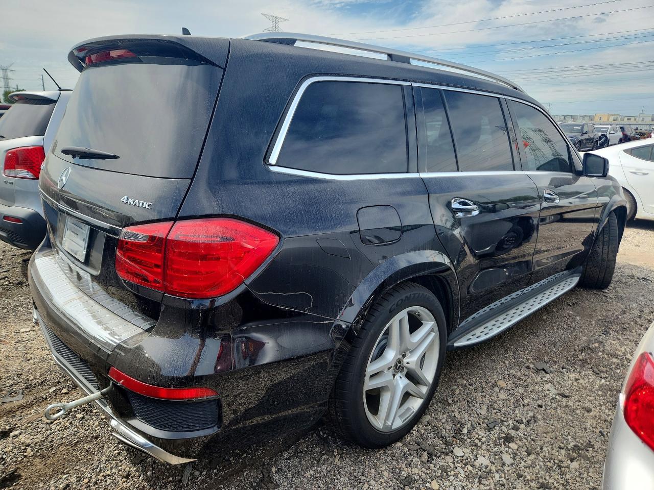 2014 Mercedes-benz Gl 550 4matic Черный vin: 4JGDF7DEXEA387569