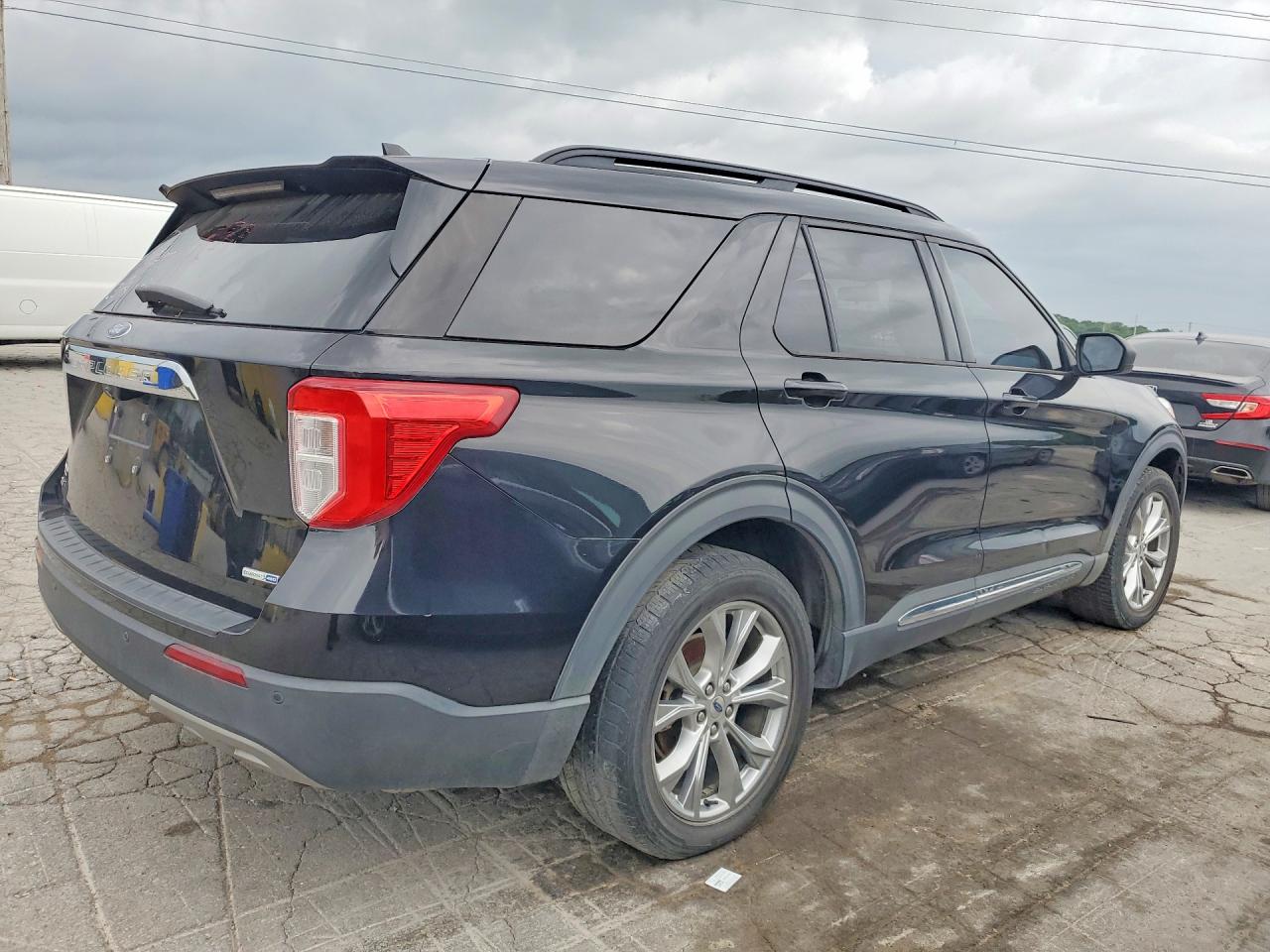 2020 Ford Explorer Xlt Black vin: 1FMSK8DH0LGA23531