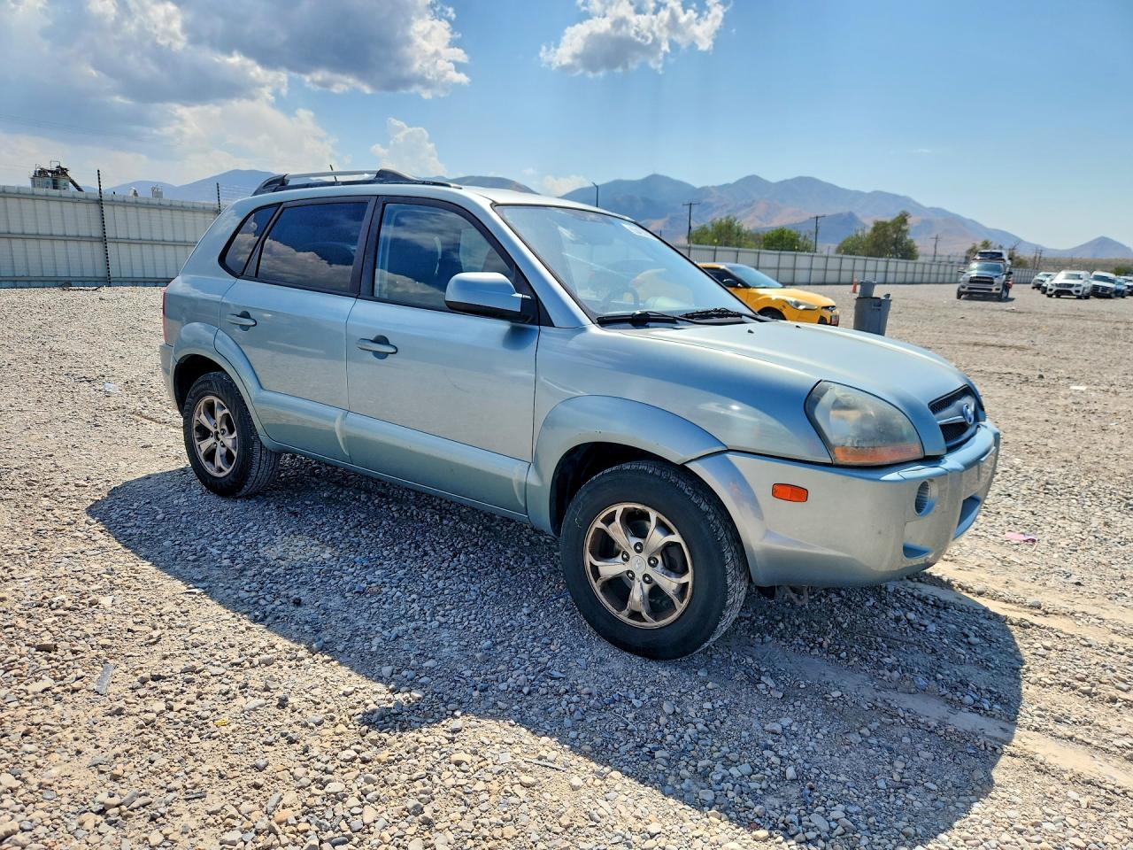 2009 Hyundai Tucson Limited I4 Teal vin: KM8JN12BX9U979375