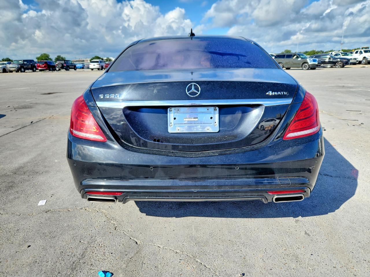 2014 Mercedes-benz S 550 4matic Black vin: WDDUG8FB8EA047465
