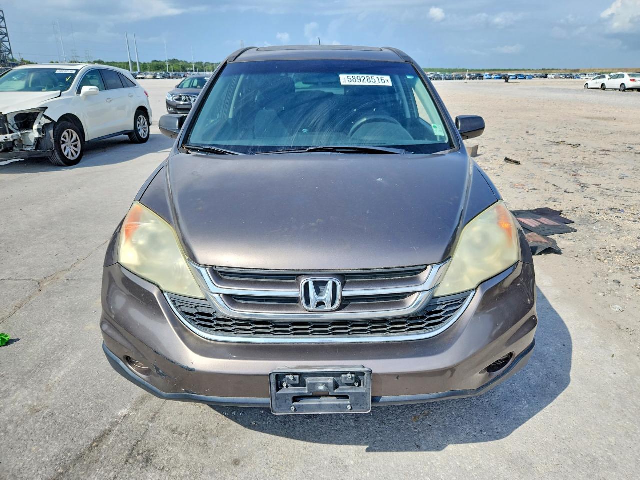 2010 Honda Cr-v Ex Charcoal vin: 3CZRE3H59AG700231