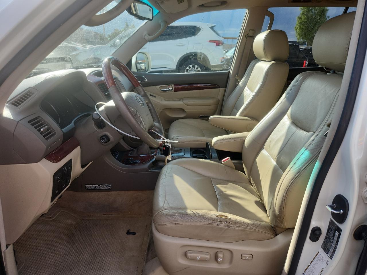 2009 Lexus Gx 470 White vin: JTJBT20XX90178498