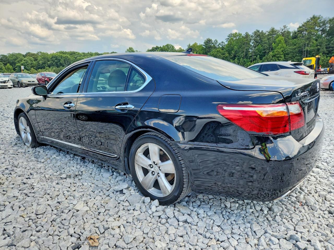 2012 Lexus Ls 460 Black vin: JTHBL5EFXC5111641