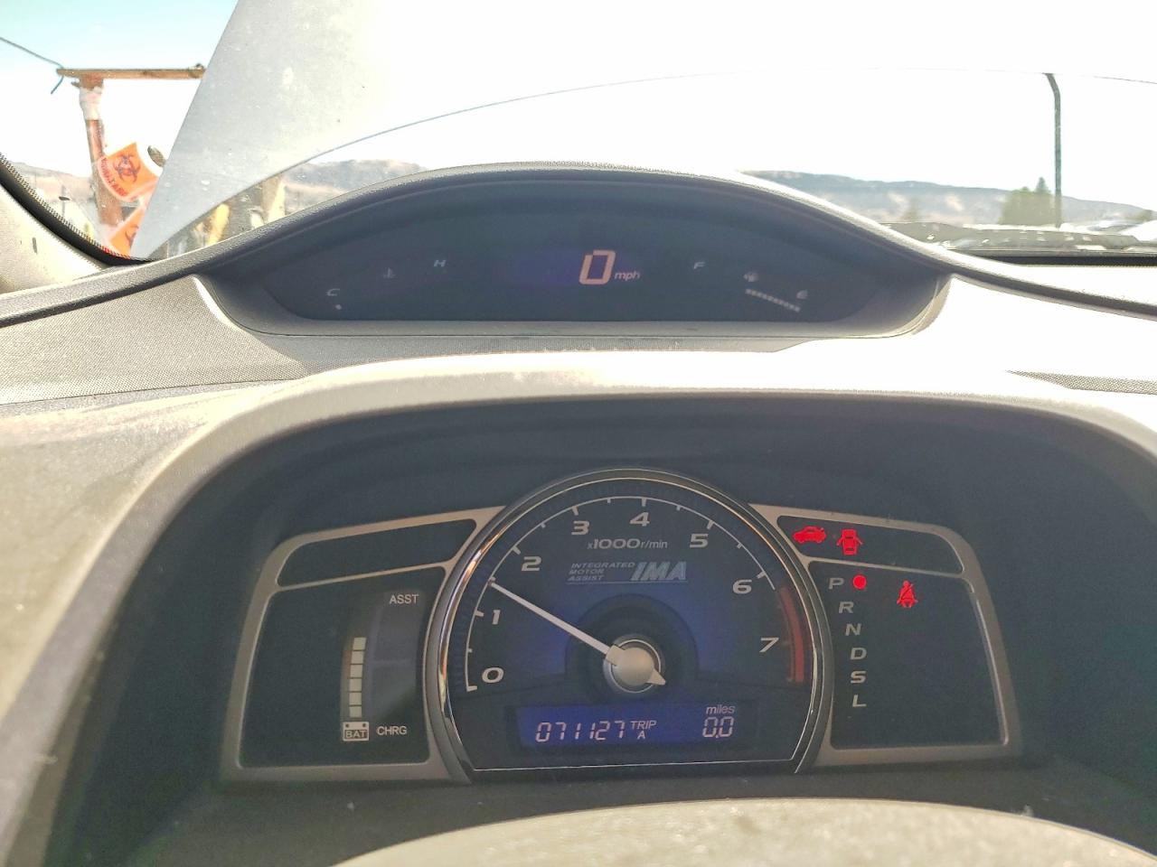 2009 Honda Civic Hybrid Silver vin: JHMFA362X9S006440