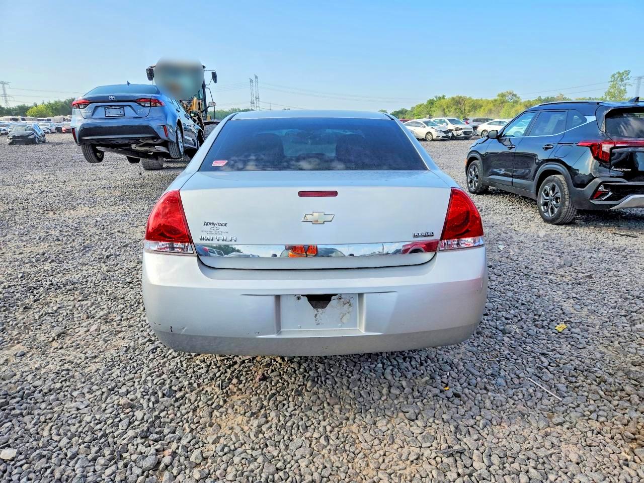 2010 Chevrolet Impala Ls Silver vin: 2G1WA5EK0A1124119