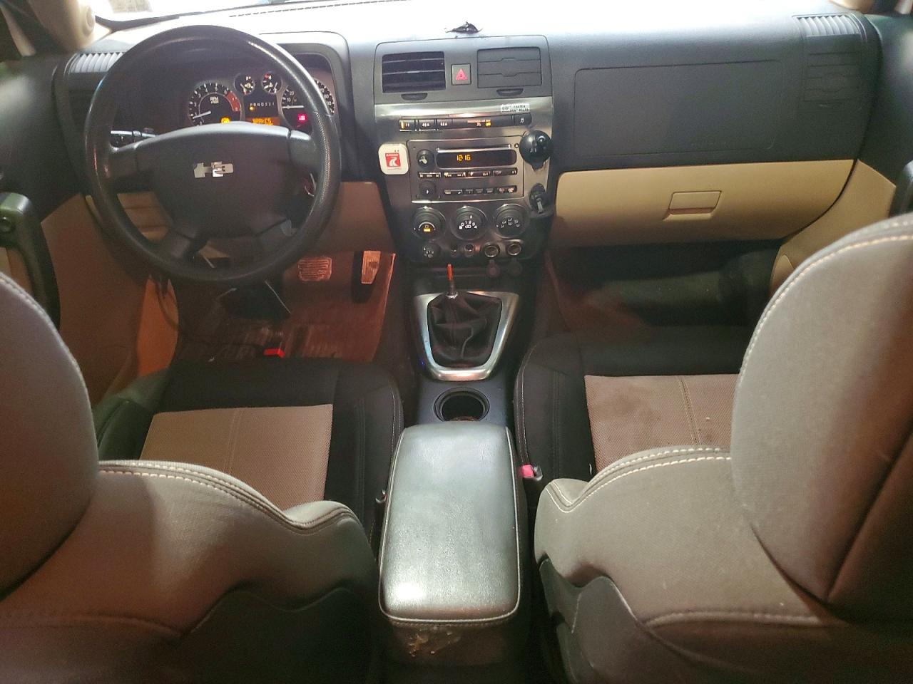 2006 Hummer H3 White vin: 5GTDN136068306921