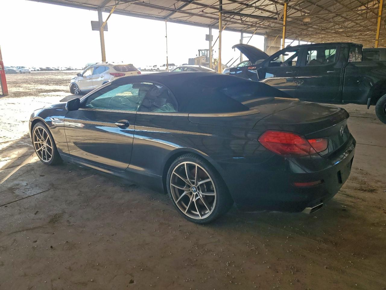 2012 Bmw 650 I Черный vin: WBALZ3C50CDL73366