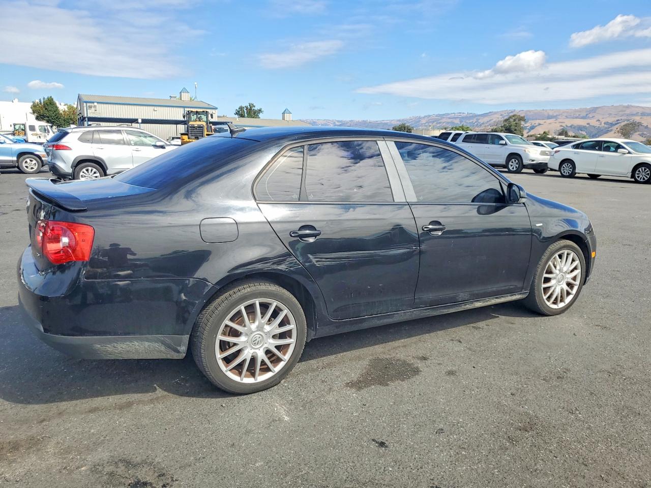 2008 Volkswagen Jetta Wolfsburg Black vin: 3VWRA71K48M173779