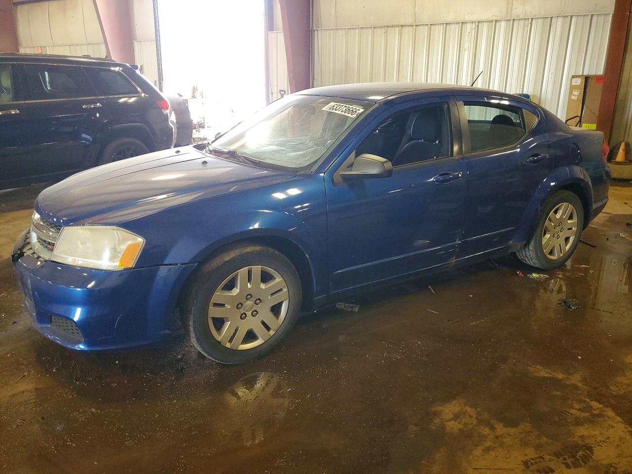 2012 Dodge Avenger Se Blue vin: 1C3CDZAG8CN269800