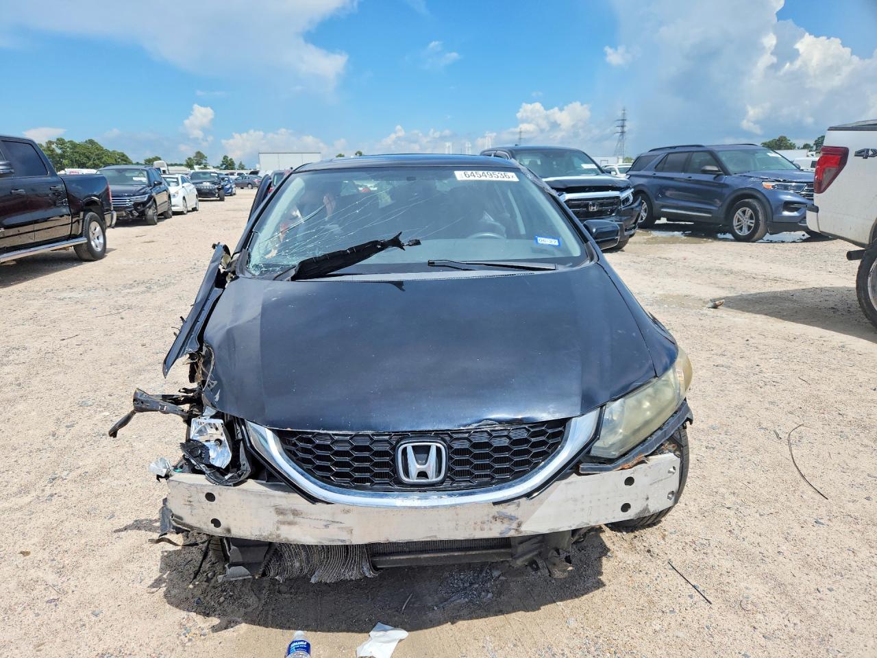 2014 Honda Civic Ex Black vin: 2HGFB2F8XEH535144