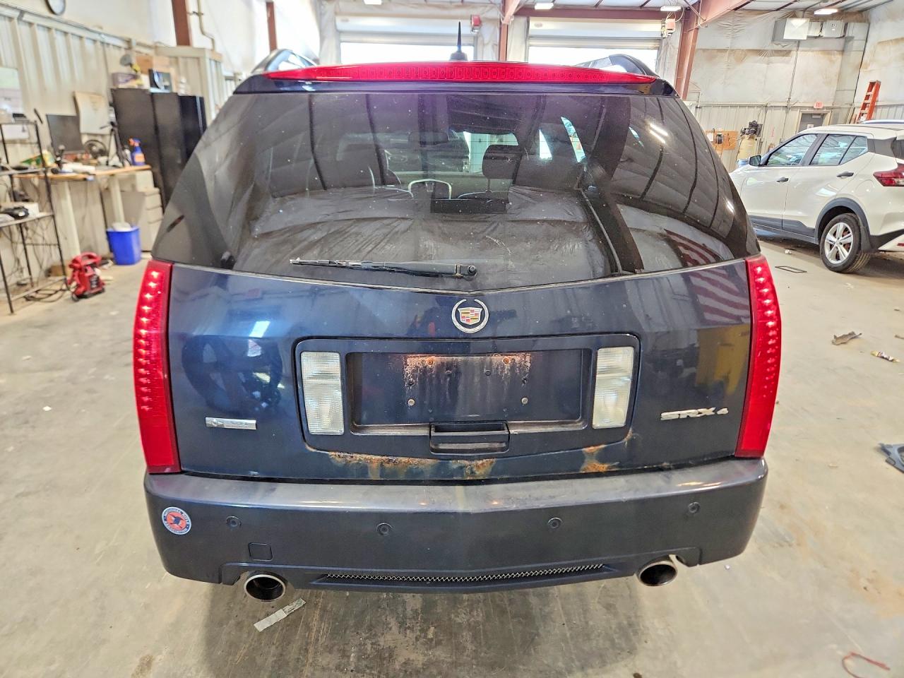 2008 Cadillac Srx Blue vin: 1GYEE63A880112100