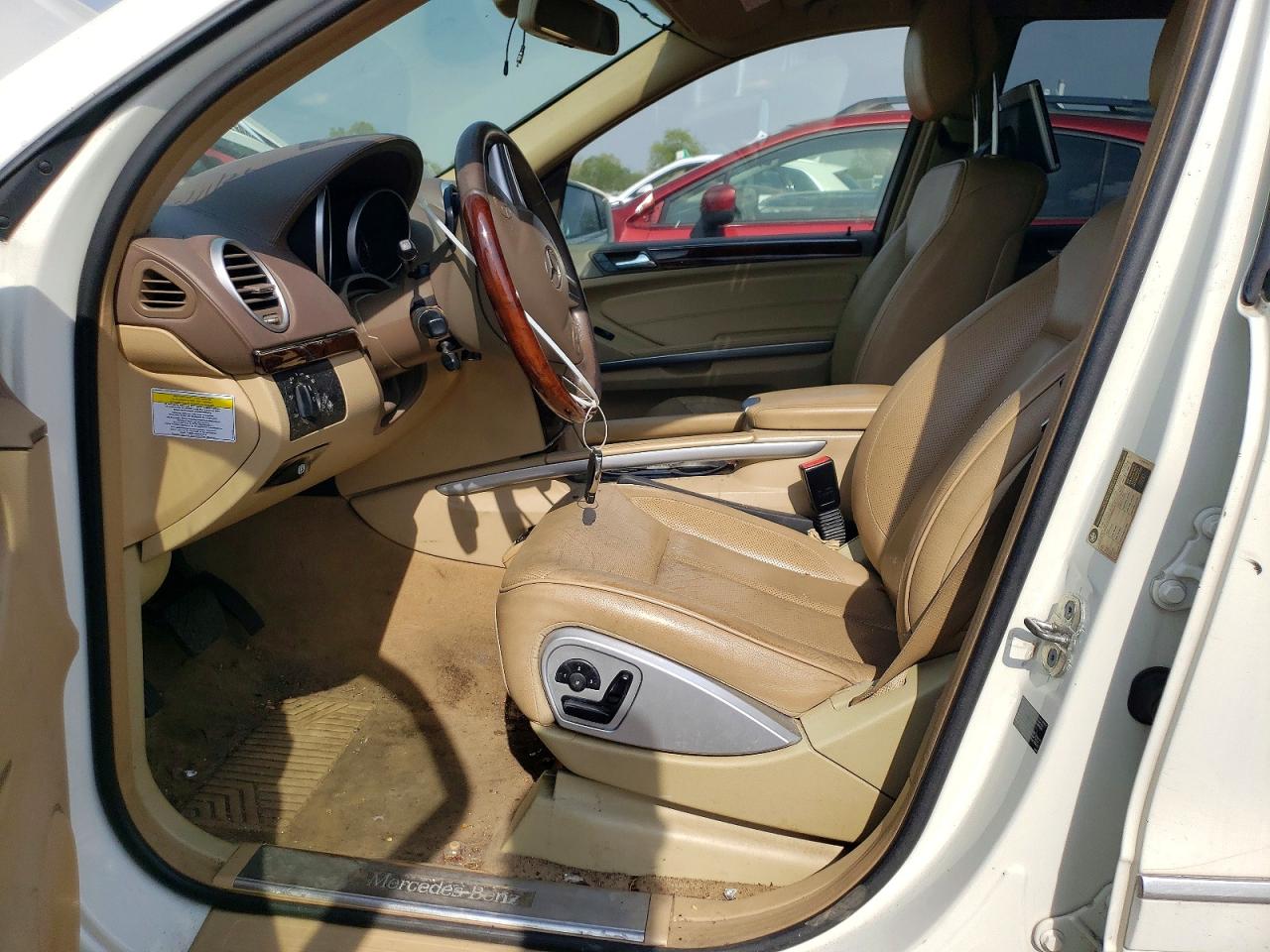 2012 Mercedes-benz Gl 550 4matic Белый vin: 4JGBF8GE4CA778139